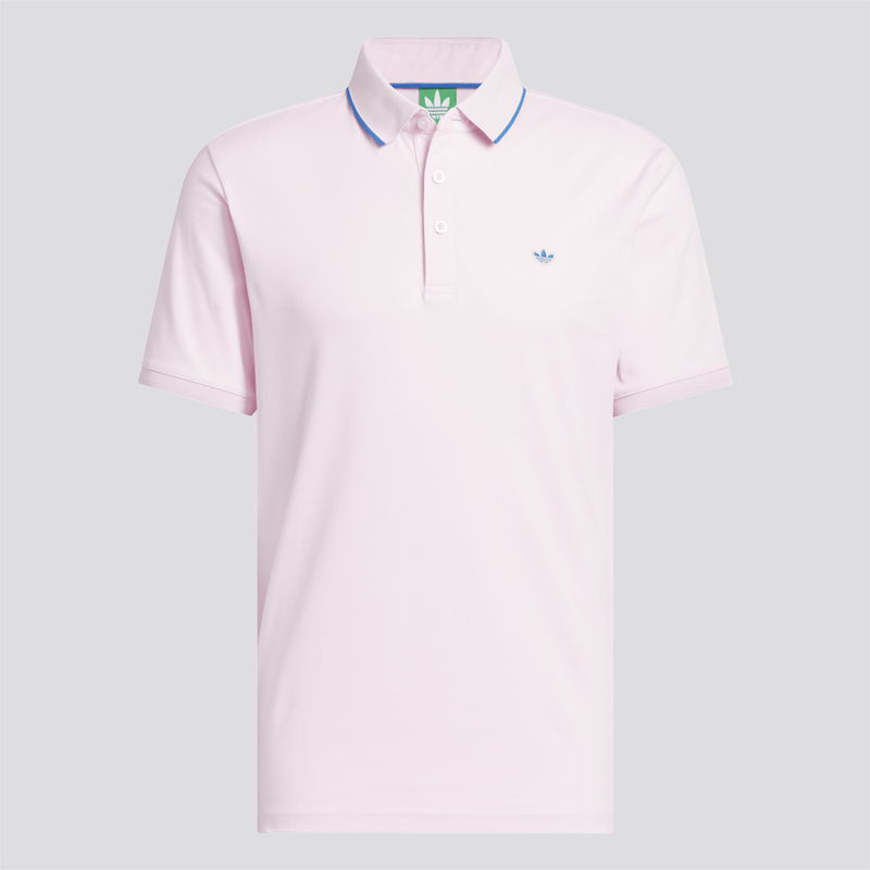 Twistknit Trefoil Polo Clear Pink