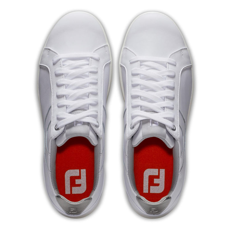 Womens Links Spikeless Golf Shoe White