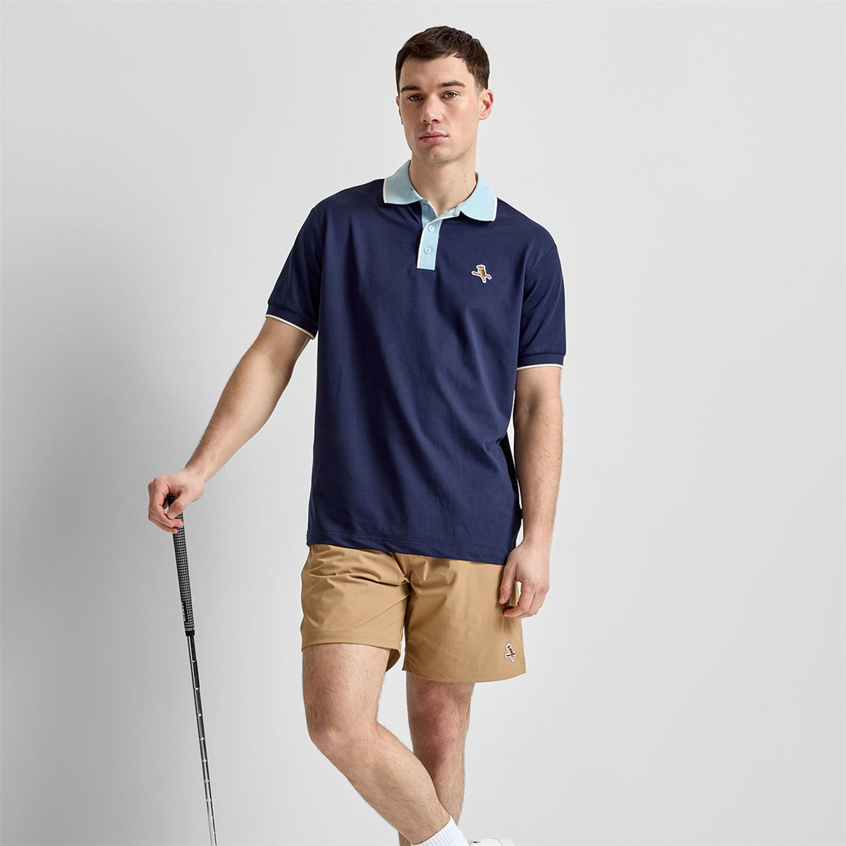 Featherlite Kooka Polo Navy/Sky