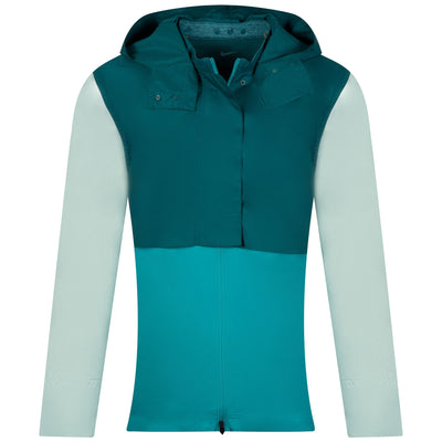 Womens Tour Repel Jacket Geode Teal/Teal Nebula/Jade Ice/White - AW23
