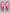 GALLIVANTER Leather Brogue Golf Shoes Snow/Knockout Pink