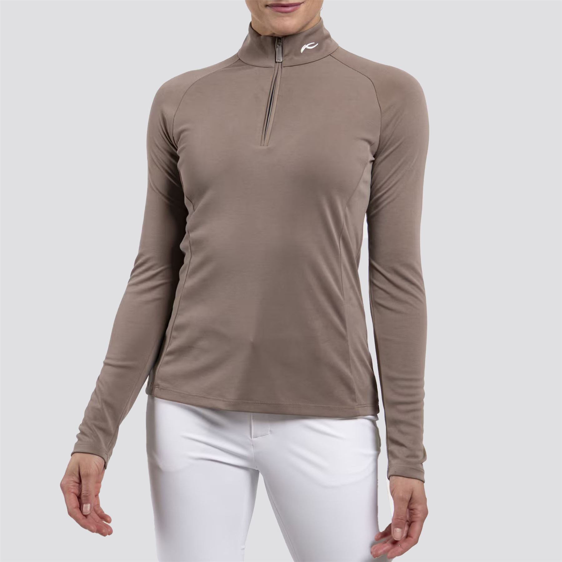 Womens Kallena Half Zip Mid Layer Willow/Black