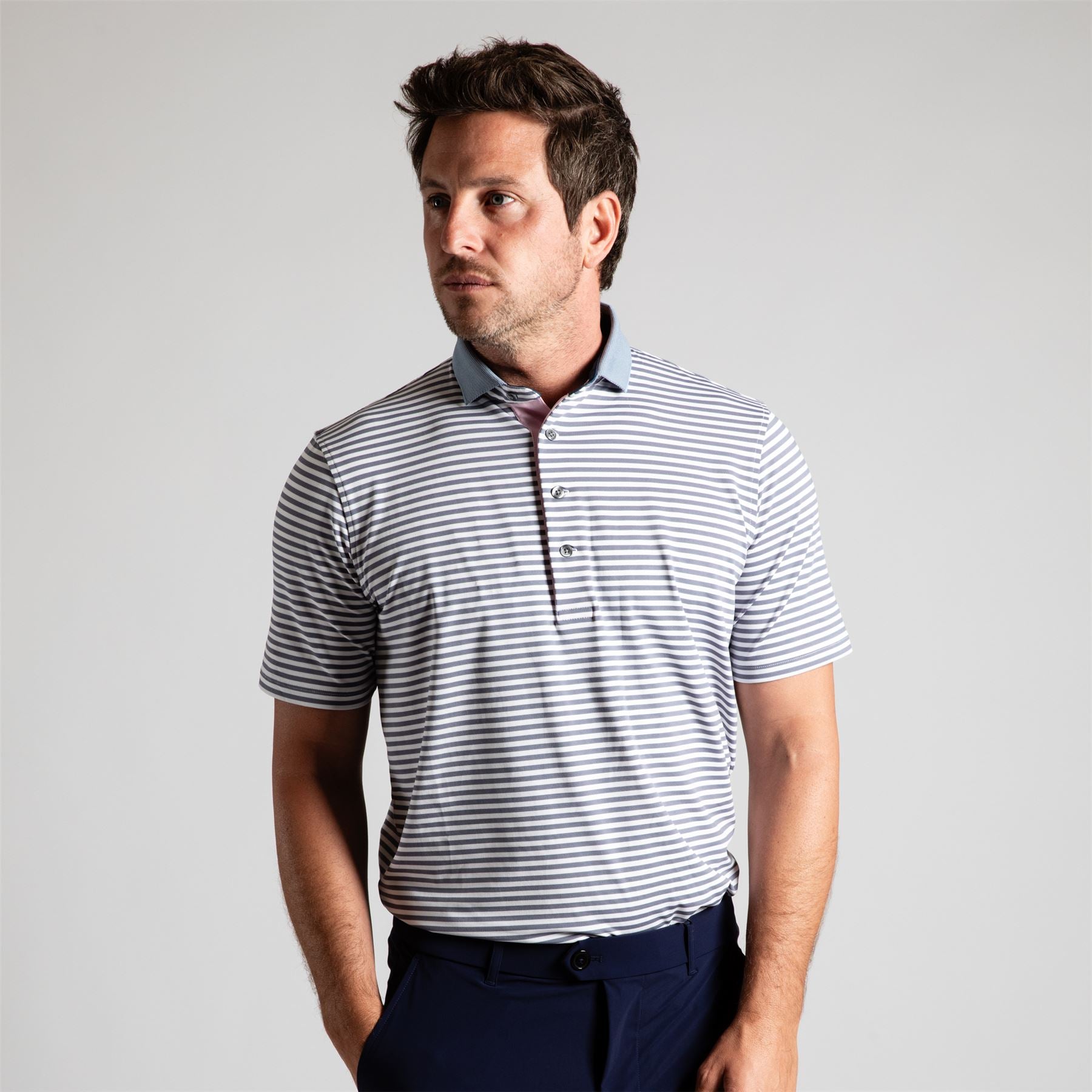 Cypress Polo Shadow/Arctic