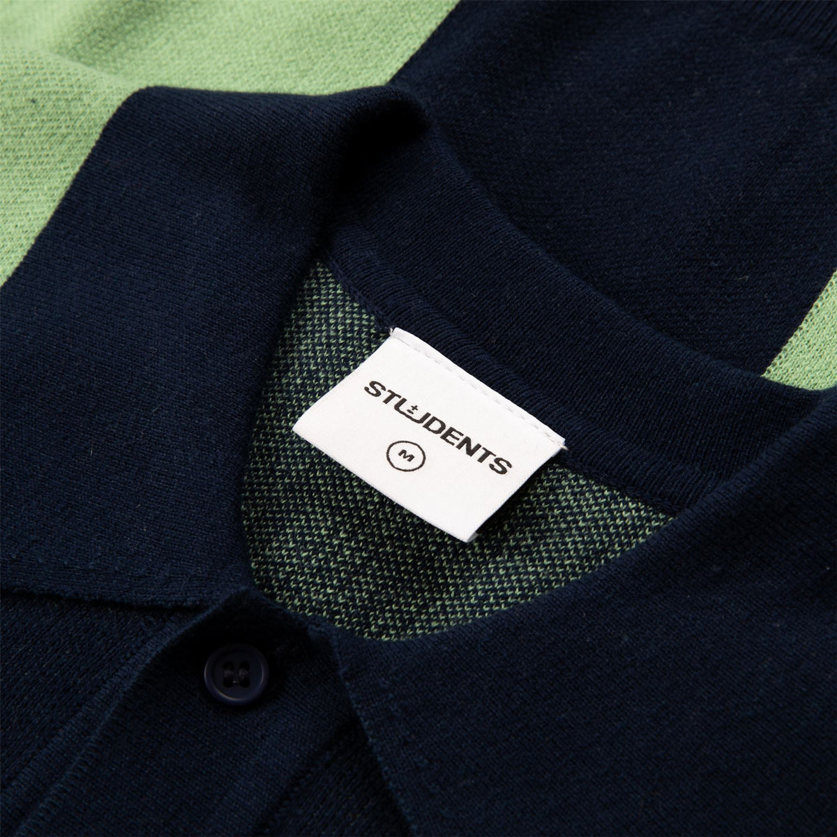 Browne SS Knit Polo Sweater Navy