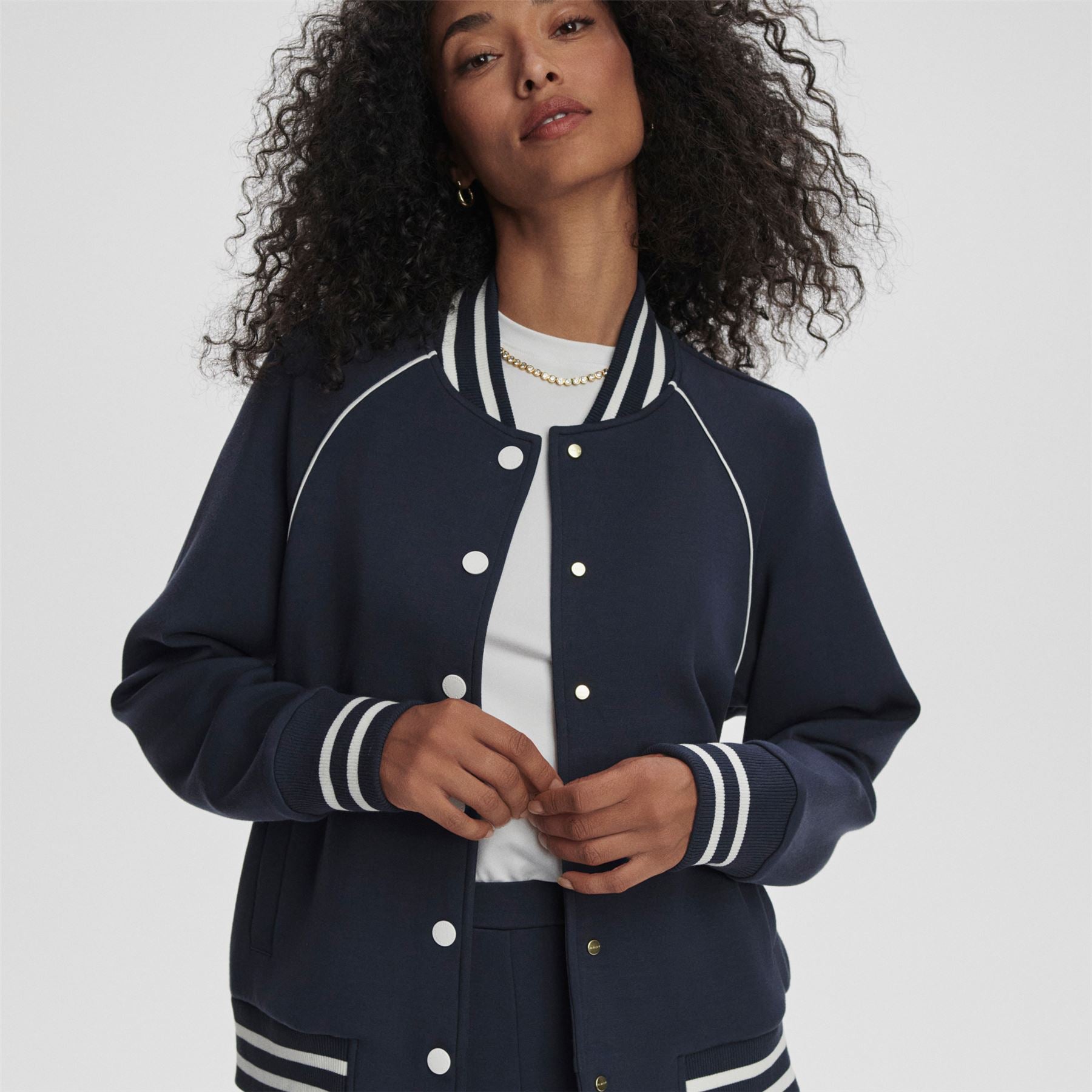 Womens Jepson Club Jacket Navy