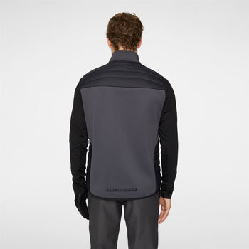 Holden Quilt Hybrid Vest Asphalt