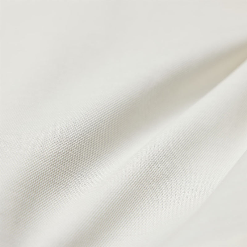 Twistknit Trefoil Polo Chalk White