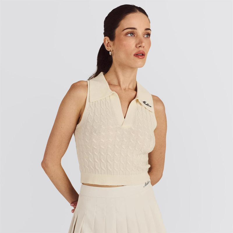 Womens Freya Sweater Vest Canvas