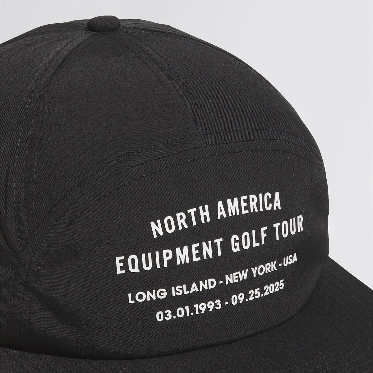 Equipment 7-Panel Flat Cap Black