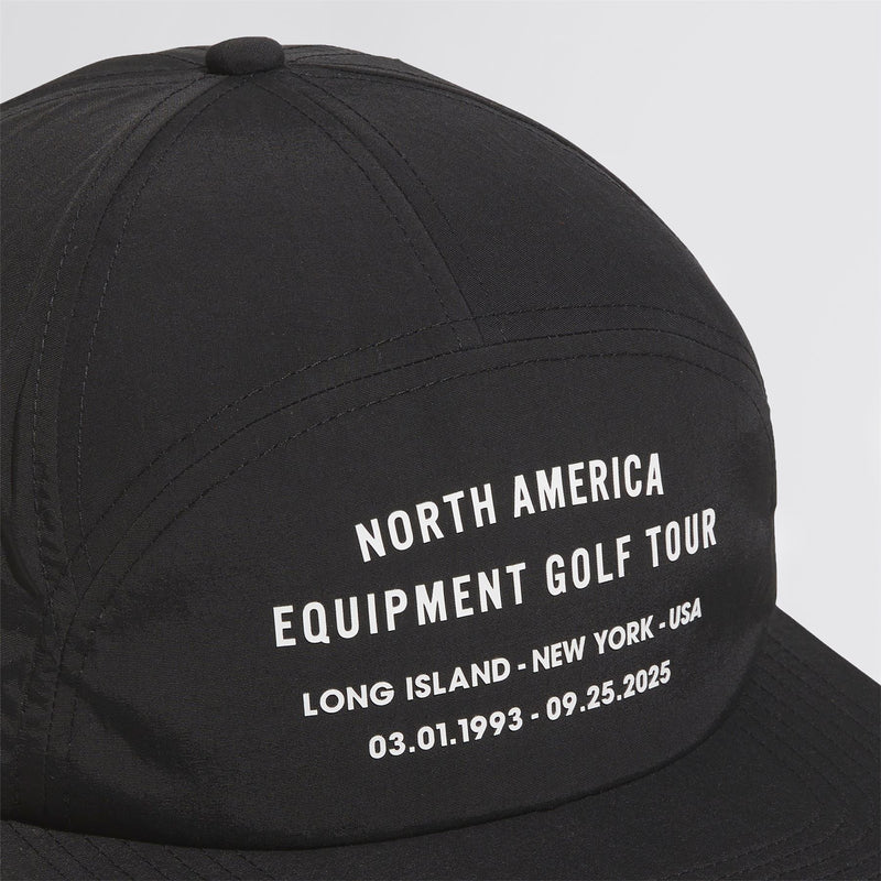 Equipment 7-Panel Flat Cap Black