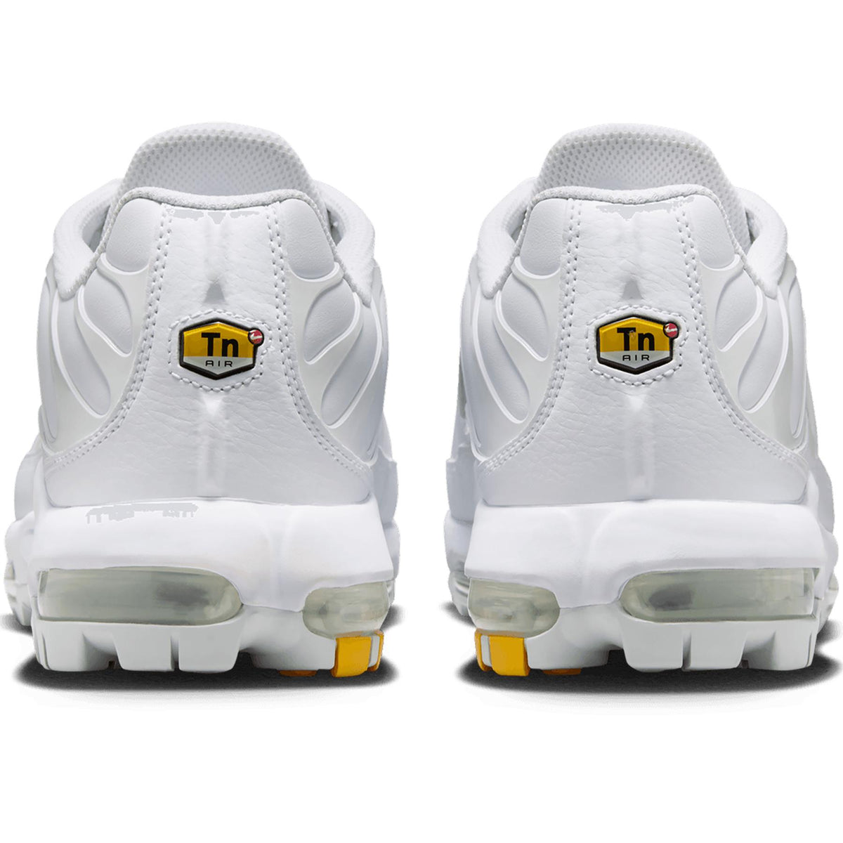 Air Max Plus Golf Shoes White/Pure Platinum/Gold/Salsa Red