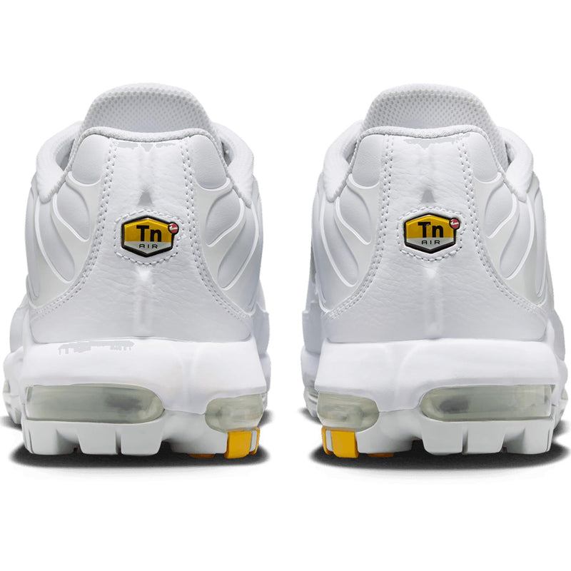 Air Max Plus Golf Shoes White/Pure Platinum/Gold/Salsa Red