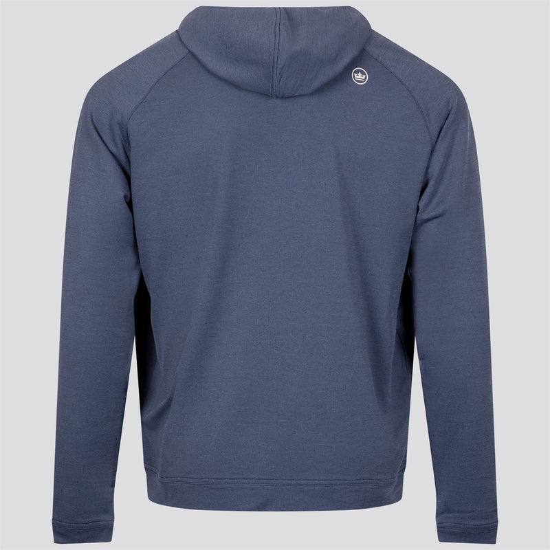 Pine Performance Quarter-Zip Hoodie Navy