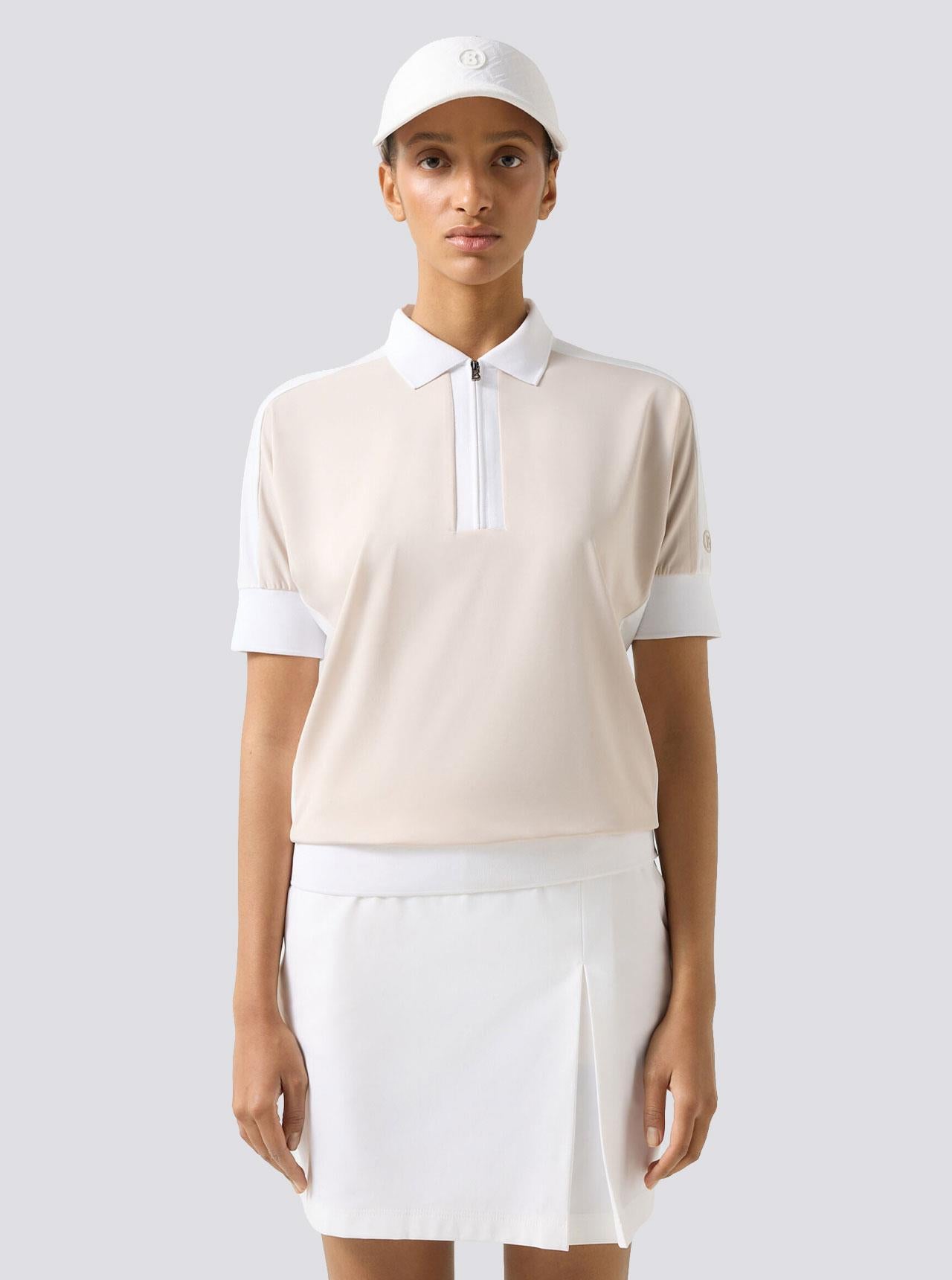 Womens Arabell Zip Polo Bast