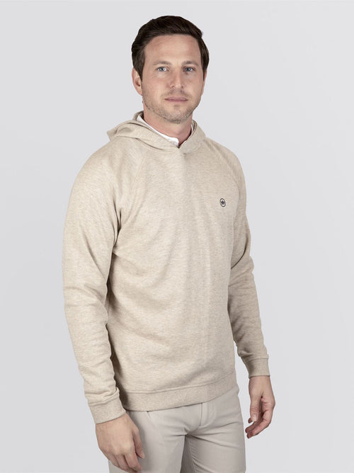 Crown Comfort Knit Hoodie Stone