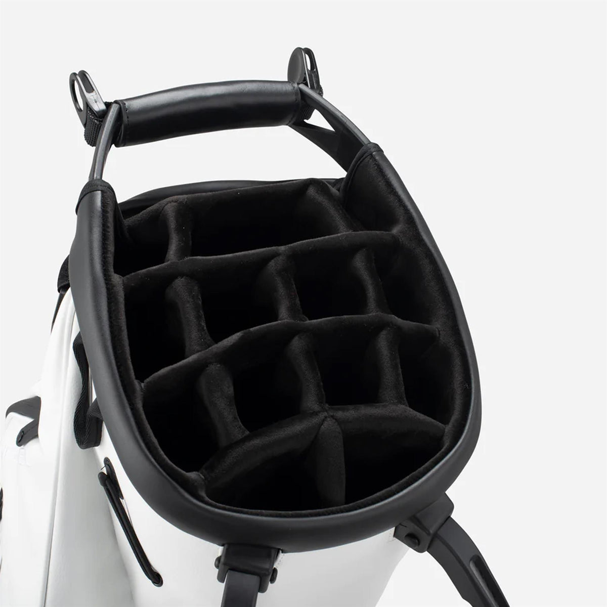 Player IV Pro Stand Bag Pebbled White