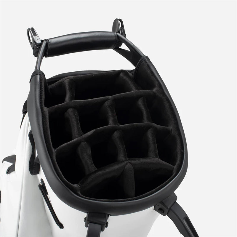 Player IV Pro Stand Bag Pebbled White