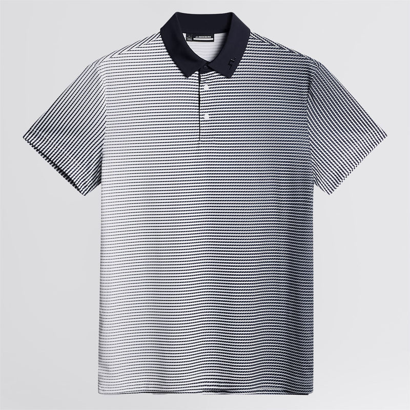 Marvin Stripe Polo White
