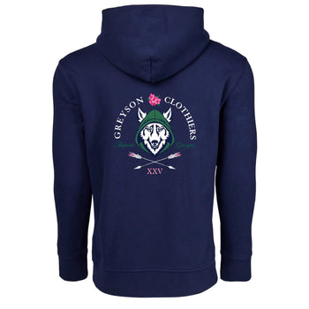 Greyson Stalking Wolf Aspen Hoodie Maltese Blue | TRENDYGOLF USA