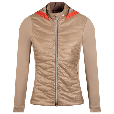 Womens Retention Hooded Jacket Almond - AW23