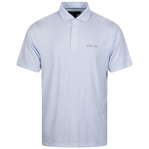 RLX Classic Fit Printed Airflow Polo Ceramic White - AW24