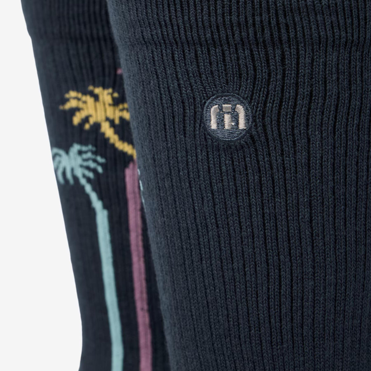 Tiki Flame Socks Total Eclipse