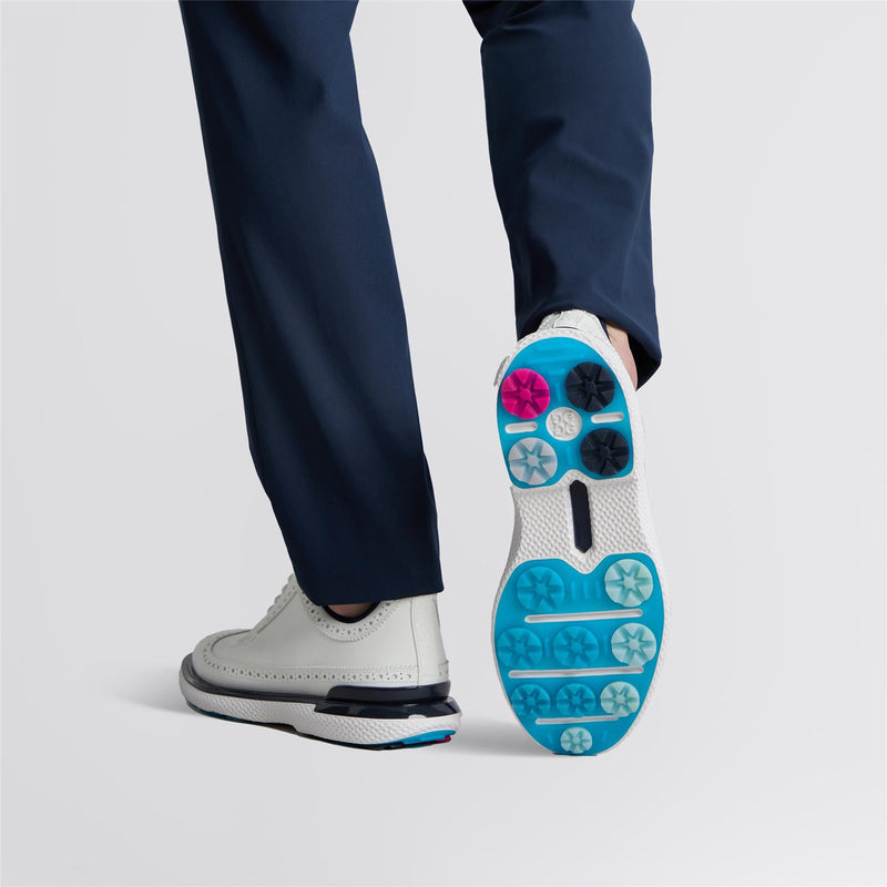 GALLIVAN2R Longwing Golf Shoes Snow/Twilight