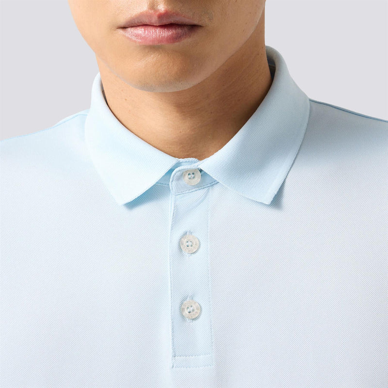 Daniel 2 Polo Shirt Quiet Tide