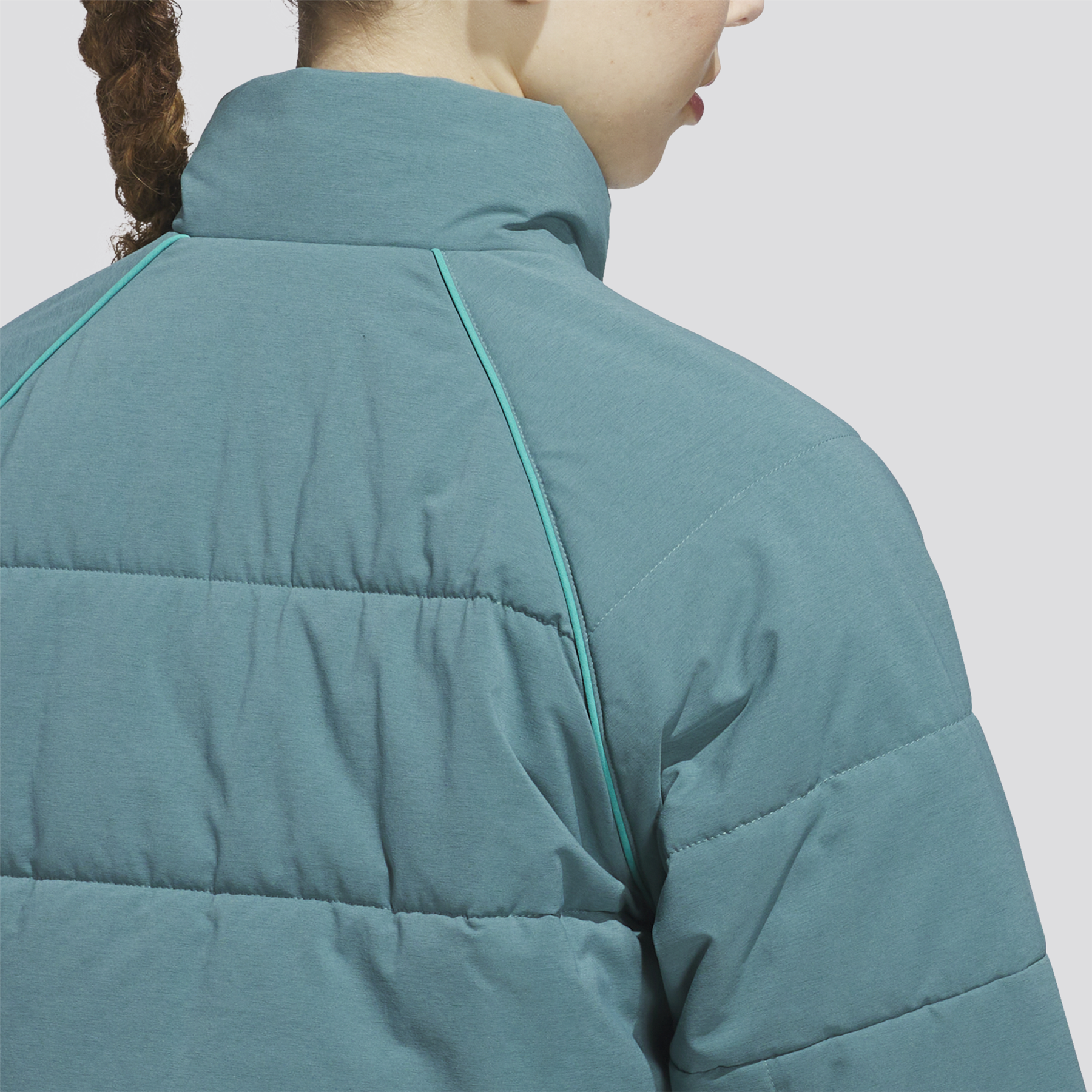 adidas Women's Beyond The Course Twistweave Loose 1/4 Teal