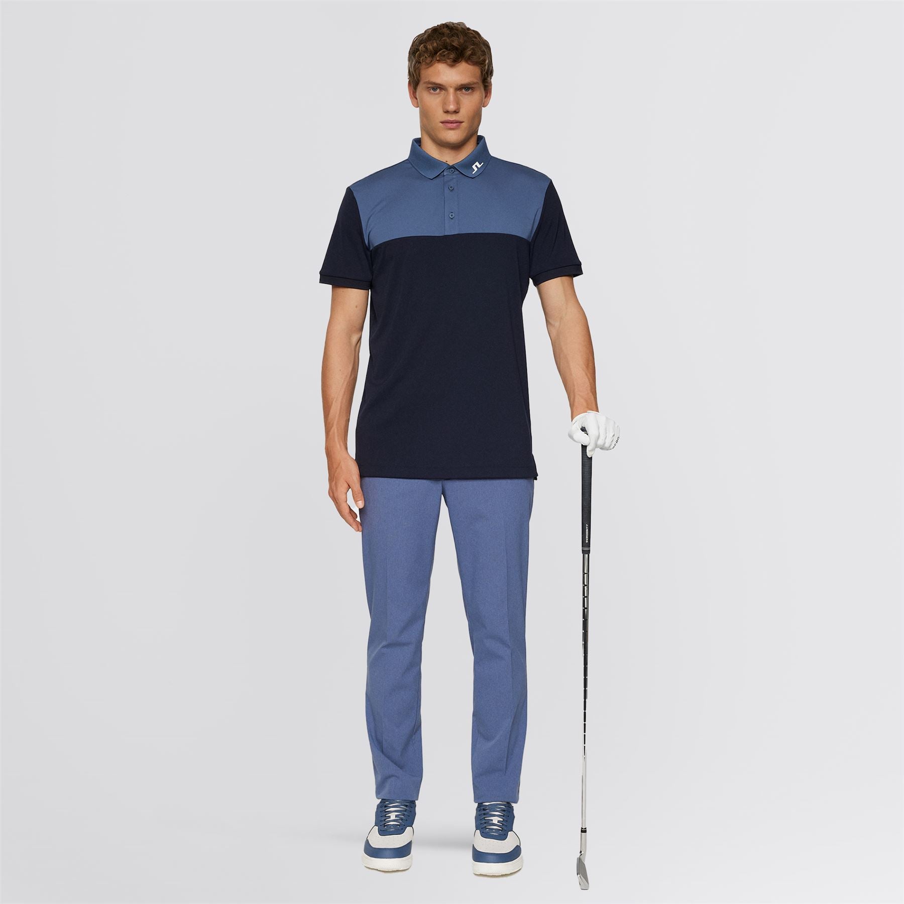 J.Lindeberg Jeff Polo JL Navy | TRENDYGOLF USA
