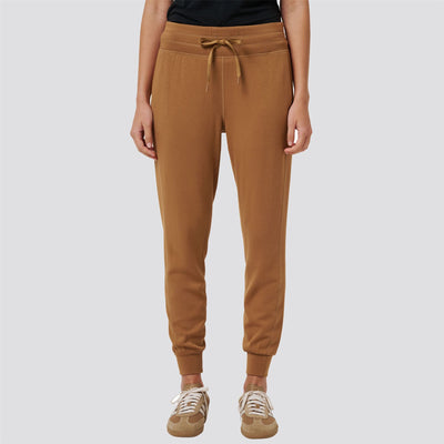 Womens Skyloft Soft Tie Jogger Chestnut