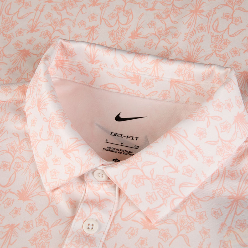 Dri-FIT Tour POA Print Polo Pink Bloom/Black