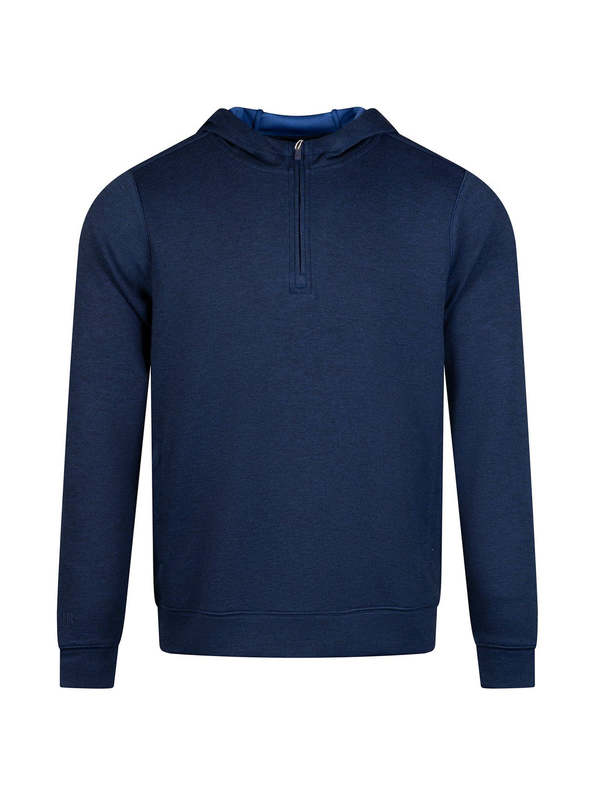 The Tilley Hooded Pullover Heathered Navy