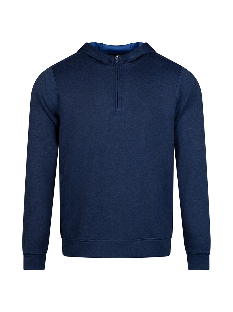 The Tilley Hooded Pullover Heathered Navy