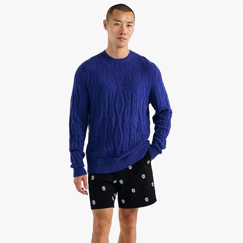 Monaco Knit Sweater Blue