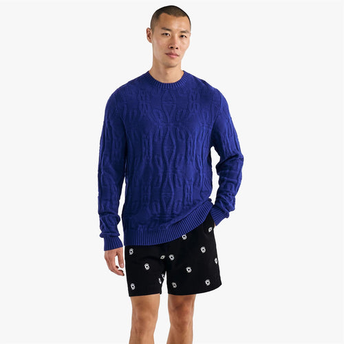 Monaco Knit Sweater Blue