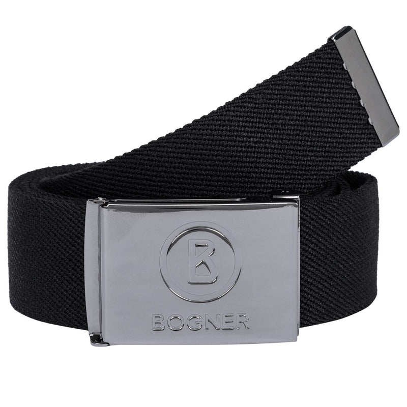 Gino Adjustable Elastic Belt Black
