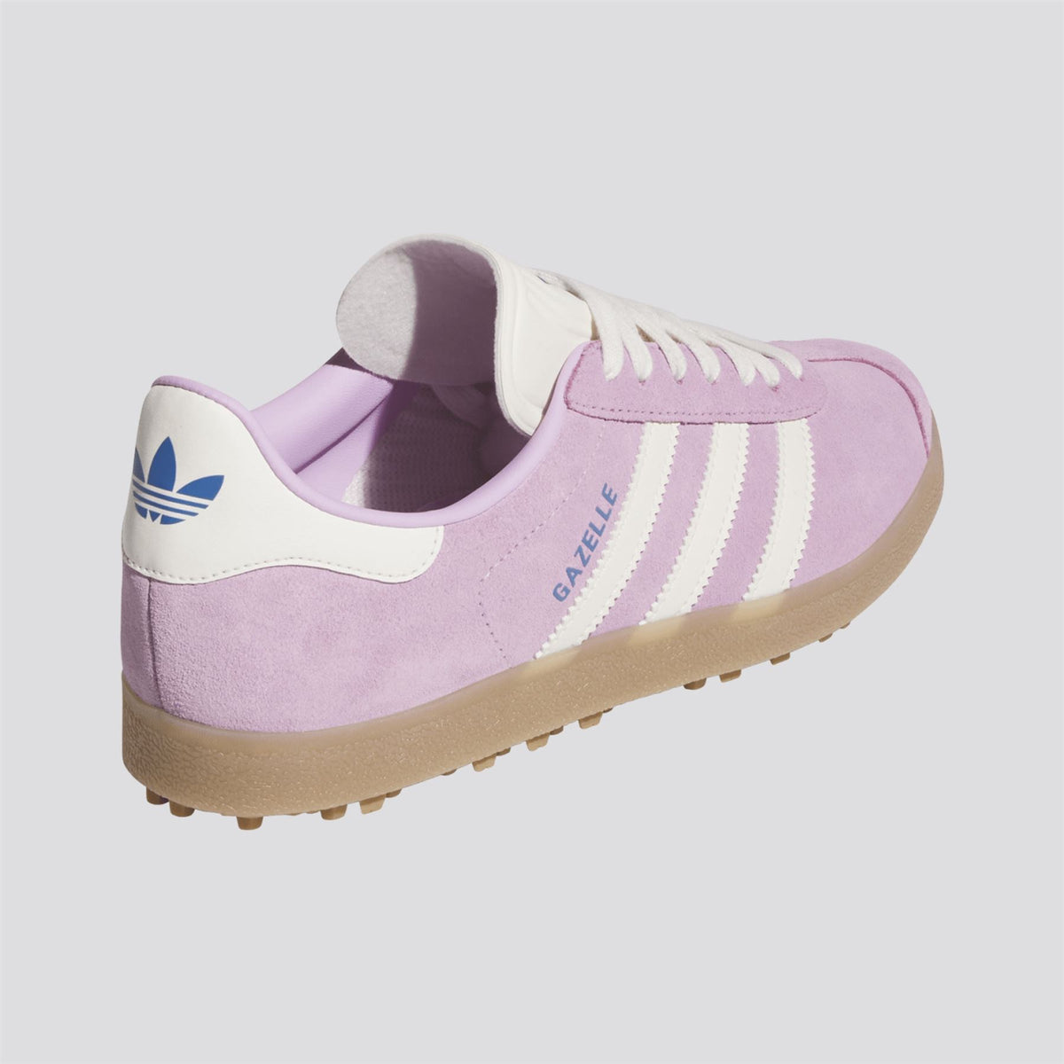 Womens Gazelle Spikeless Golf Shoes Bliss Lilac/Chalk White/Bluebird