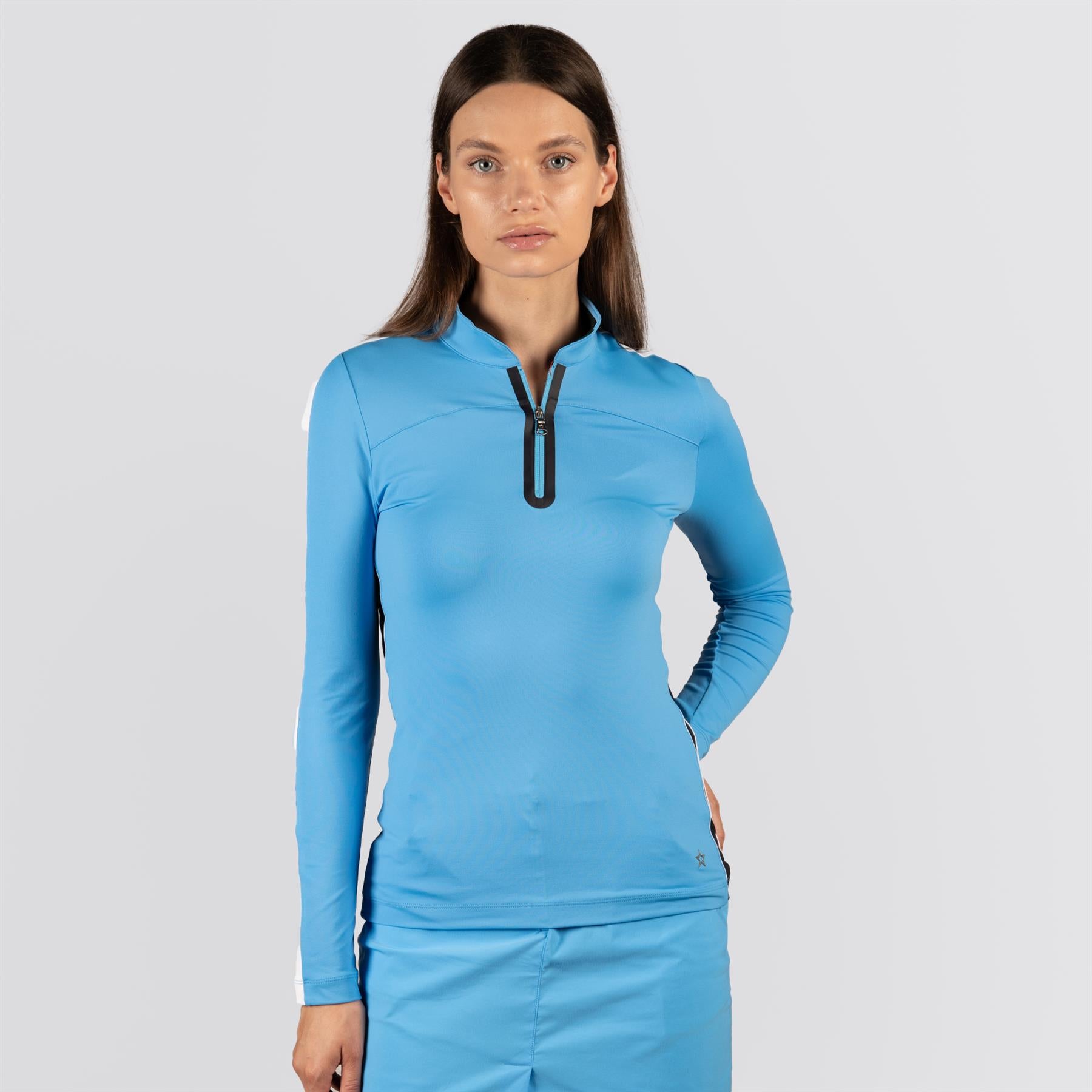 Womens Laurel LS Mid Layer Blue