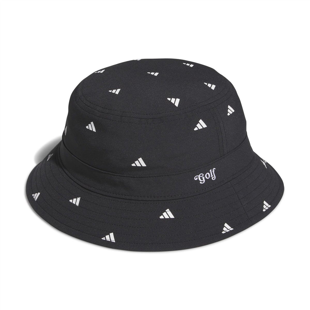 Womens Printed Bucket Hat Black