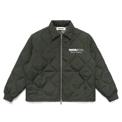 Energy Transfer Quilted Jacket Fatigue Green - SS23