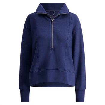 Zero Restriction Regan Zip Mock Pullover Storm | TRENDYGOLF USA