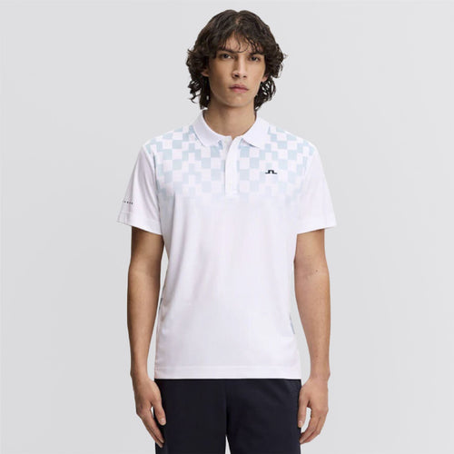 Finn Print Polo Finn Fade White
