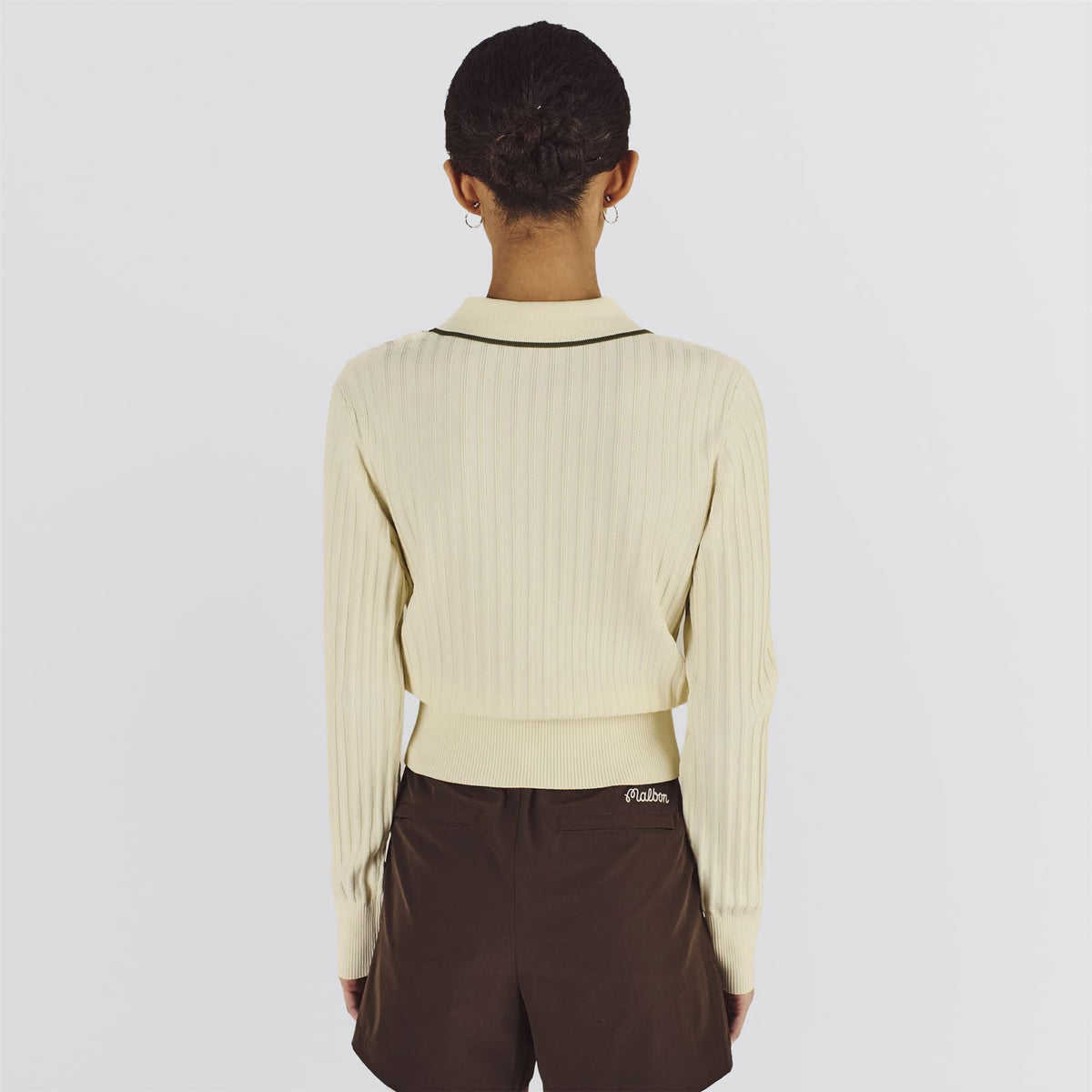 Womens Selma LS Polo Light Yellow