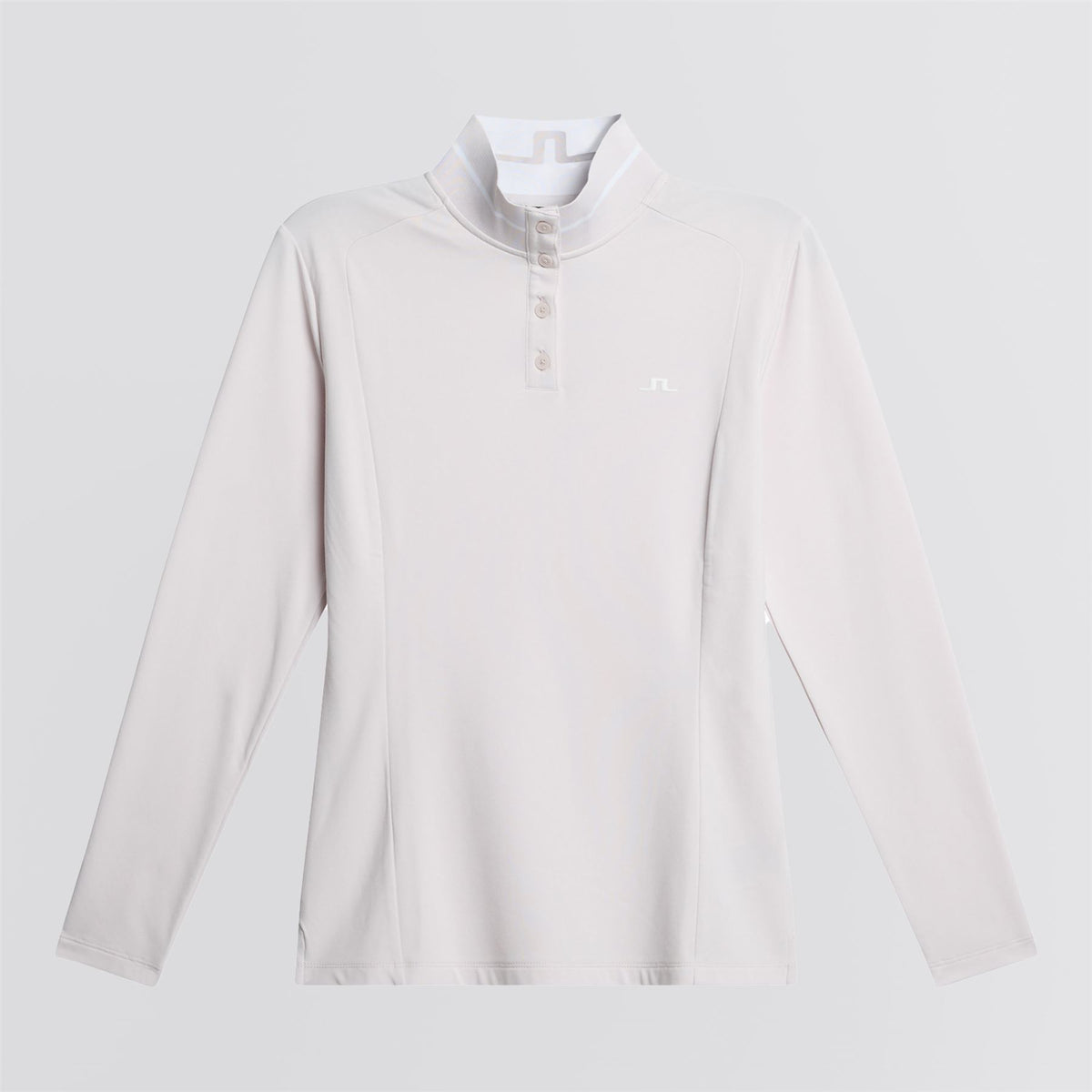 Womens Hertta LS Polo Gray Lilac