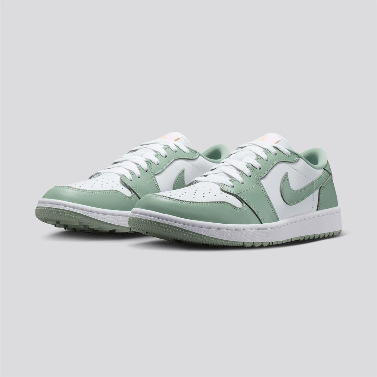Air Jordan 1 Low G Golf Shoes Steam/Steam/White/Tangerine Tint