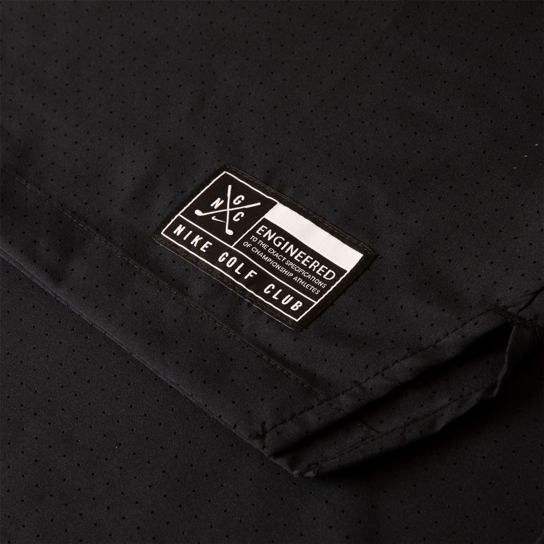 Nike Dri-FIT NGC Half Zip Jacket Black/White | TRENDYGOLF USA