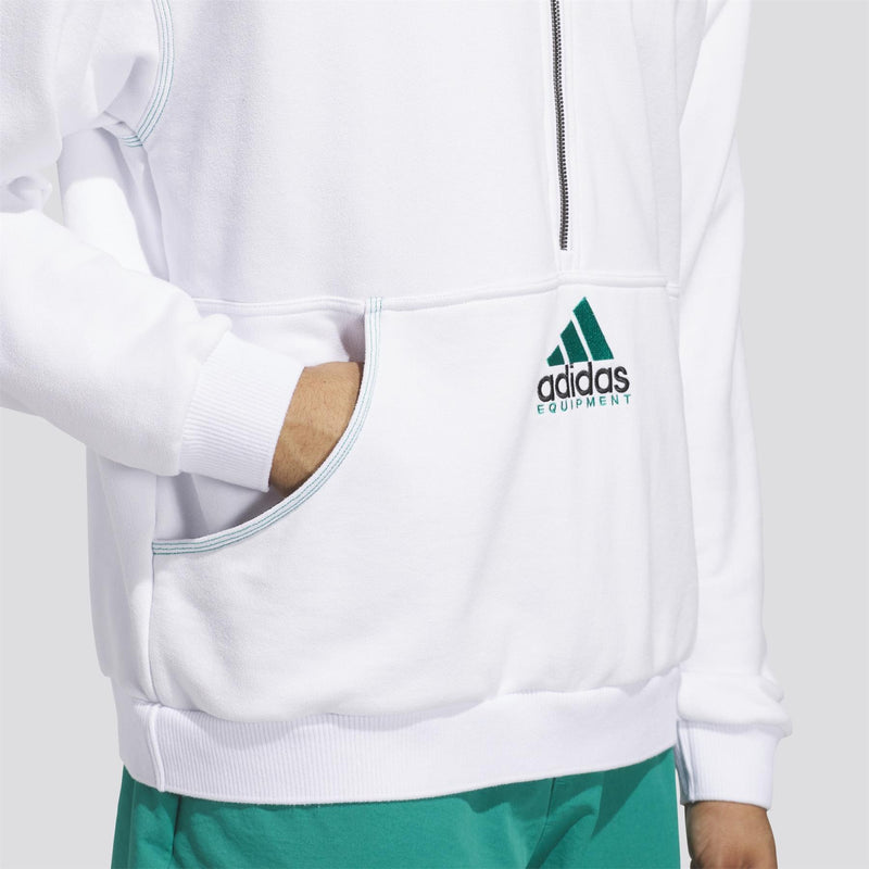 Equipment Quarter Zip Jacket White