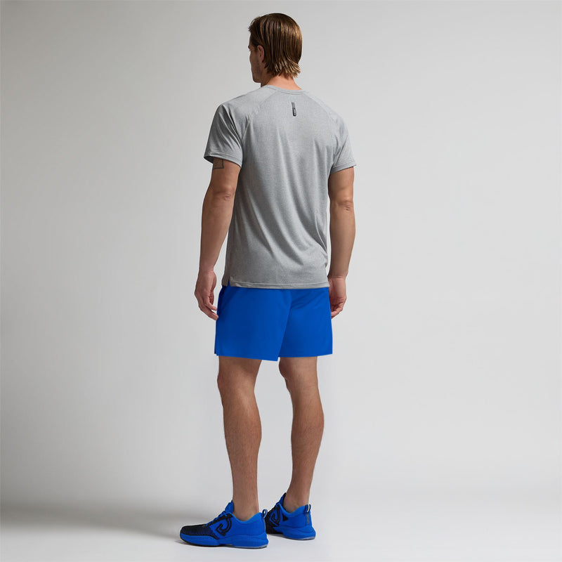 Essential Tech Jersey Ops Tee Heather Gray