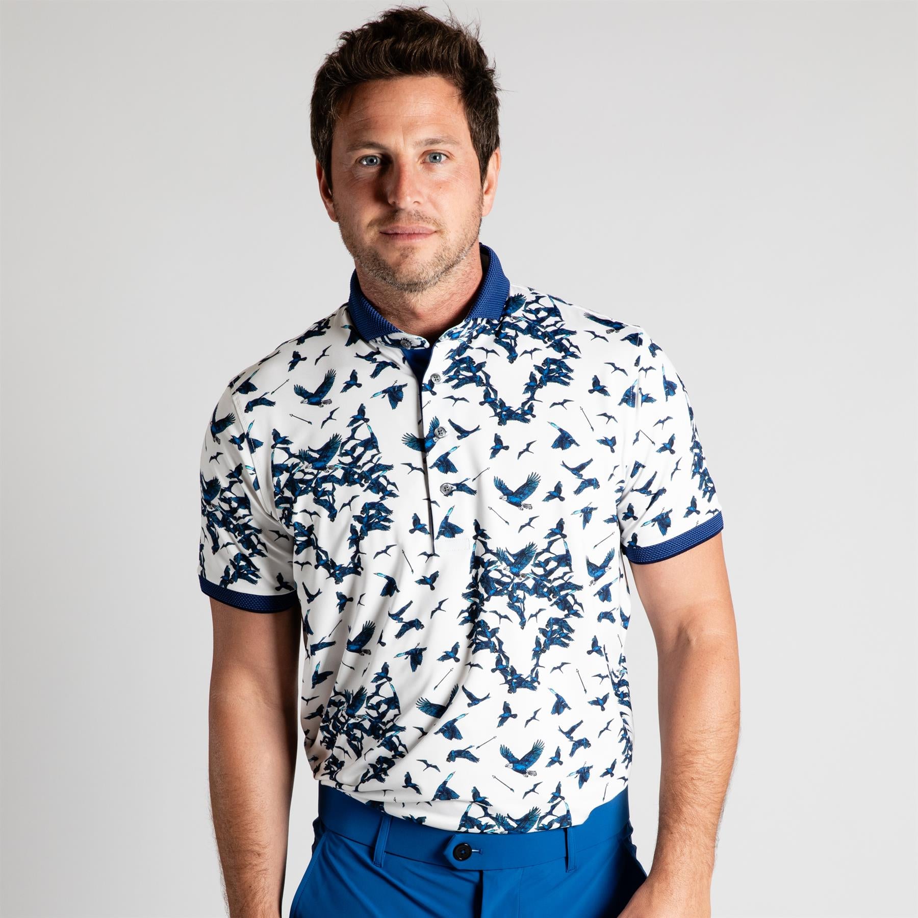 最新2025 GREYSON Flock Together Polo グレイソン Mens Flock Together Polo | Greyson Clothiers